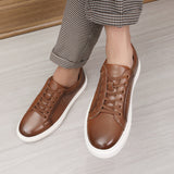 FlexStep Men's Woven-Detail Casual Walking Shoes
