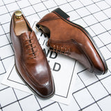 FlexStep Men's Brogue Leather Formal Shoes