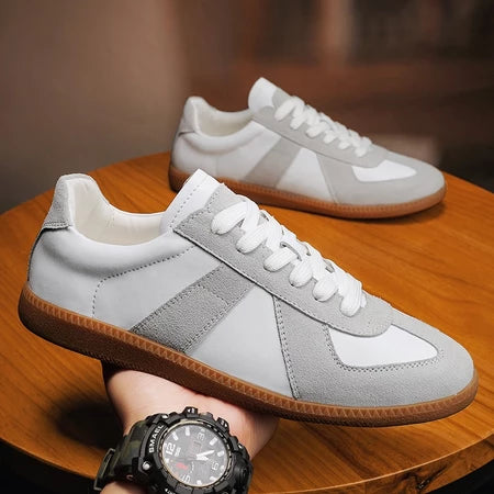 Men's New Design Sports Sneakers - White Grey