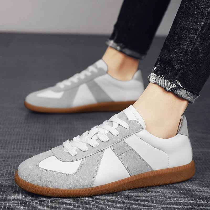 Men's New Design Sports Sneakers - White Grey