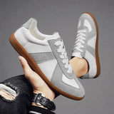 Men's New Design Sports Sneakers - White Grey