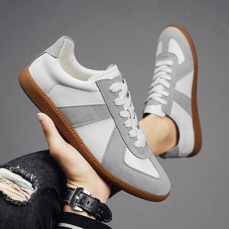 Men's New Design Sports Sneakers - White Grey
