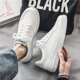 Unisex Platform Sneakers - White