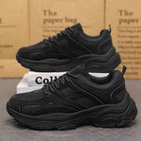 Men's Street Style Sneakers - All Black