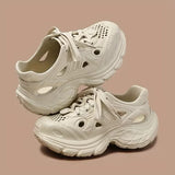 Women's Athletic Sneakers - Cream